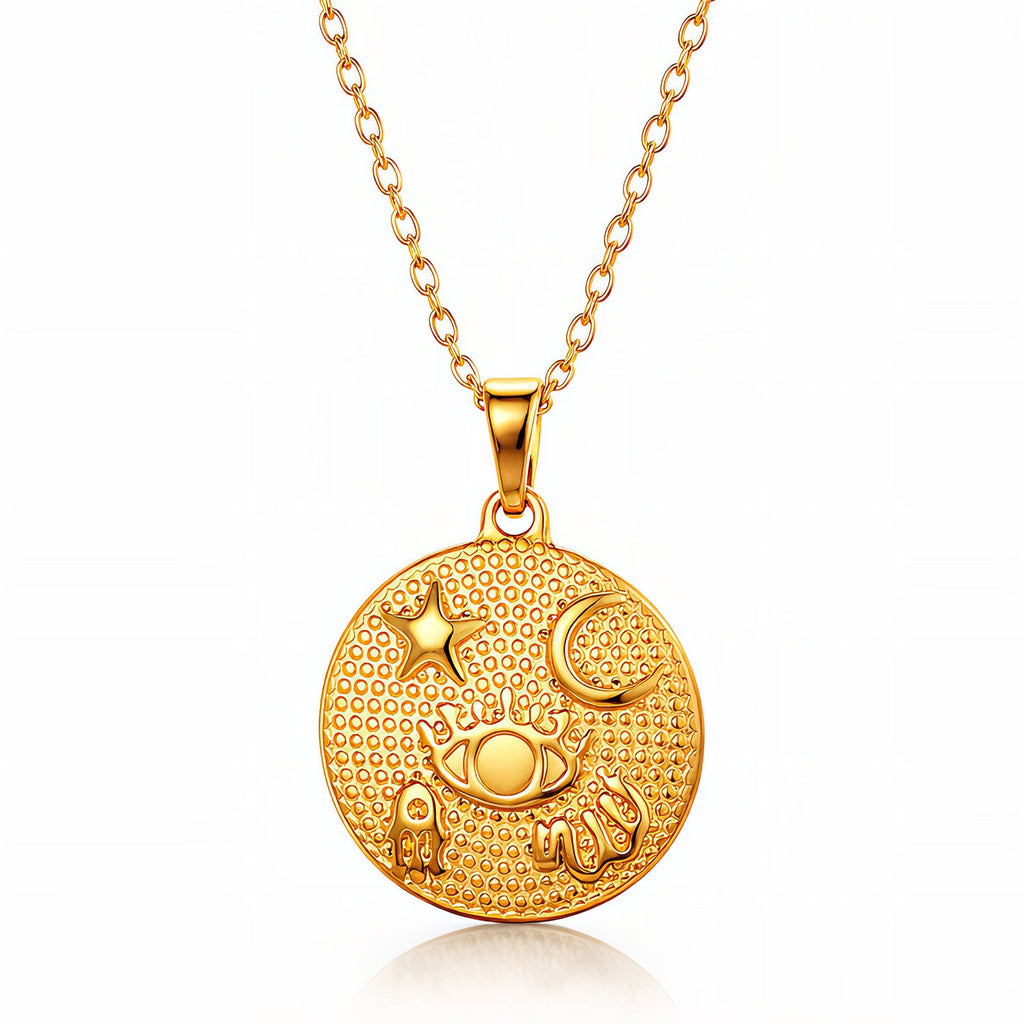 Celestial Protection Evil Eye Necklace